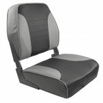 Springfield Marine, Springfield Economy Multi-Color Folding Seat - Grey/Charcoal