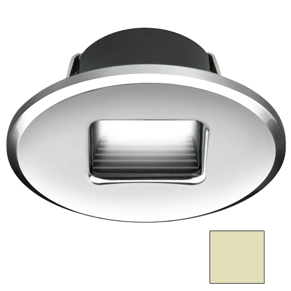I2Systems Inc, I2Systems Ember E1150Z Snap-In - Polished Chrome - Oval - Warm White Light