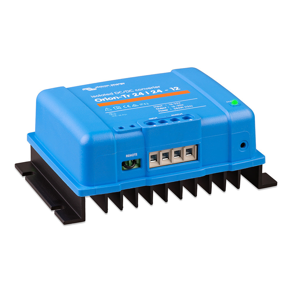Victron Energy, Victron Orion-TR DC-DC Converter - 24 VDC to 24 VDC - 280W - 12AMP Isolated