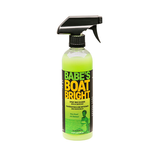 Babe's Boat Care, Babe's Boat Bright Spray Wax Cleaner, 16 oz.