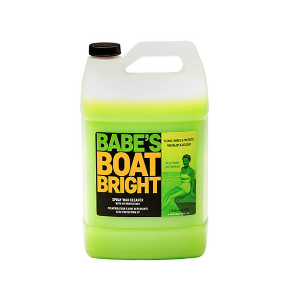 Babe's Boat Care, Babe's Boat Bright Spray Wax Cleaner, Gallon