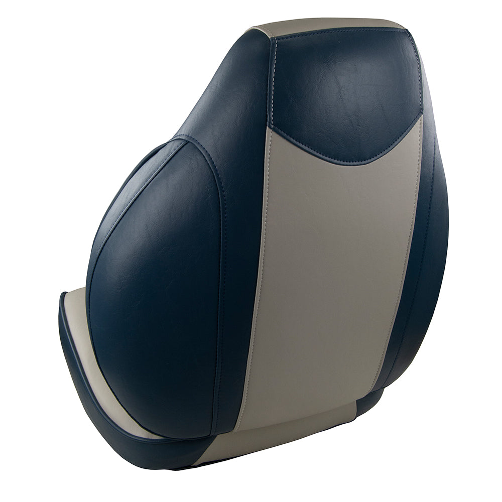 Springfield Marine, Springfield Fish Pro High Back Folding Seat - Blue/Grey