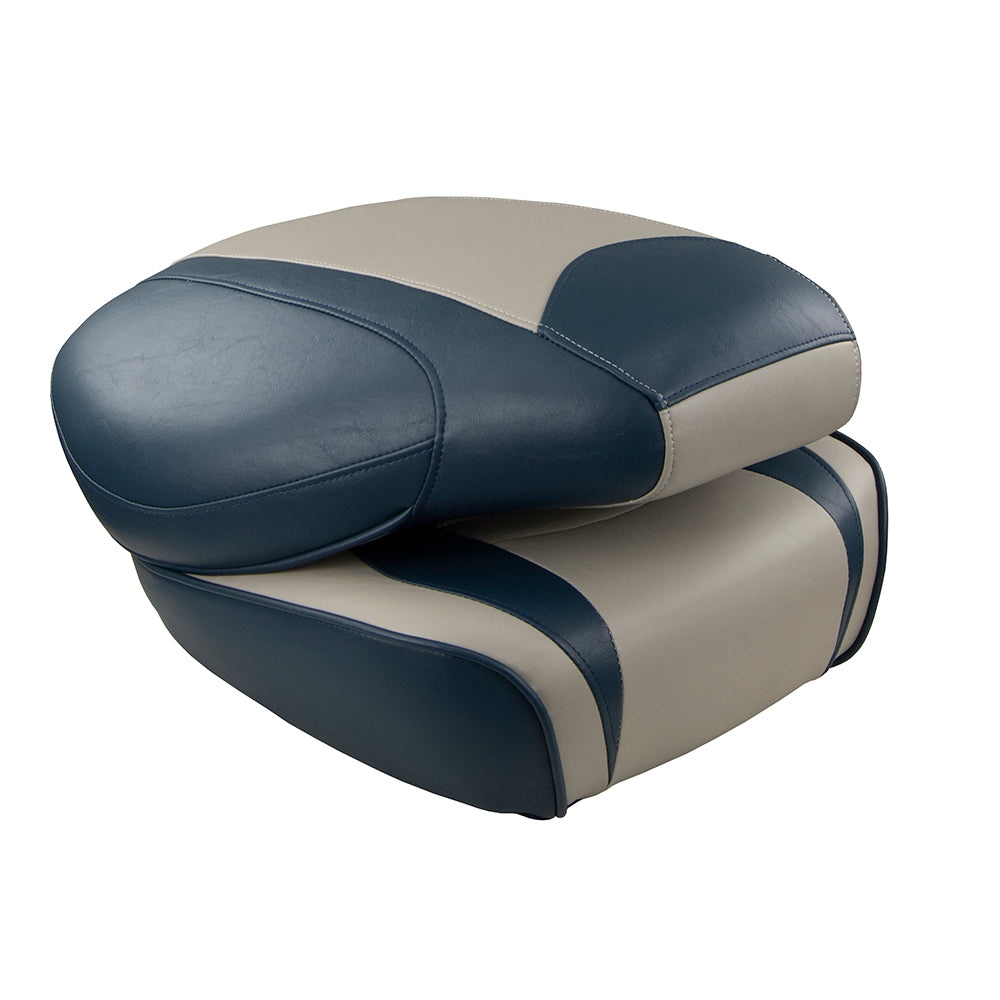 Springfield Marine, Springfield Fish Pro High Back Folding Seat - Blue/Grey