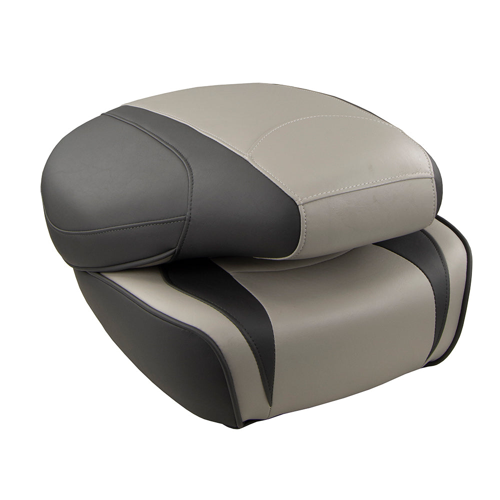Springfield Marine, Springfield Fish Pro High Back Folding Seat - Charcoal/Grey