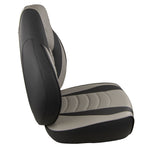Springfield Marine, Springfield Fish Pro High Back Folding Seat - Charcoal/Grey