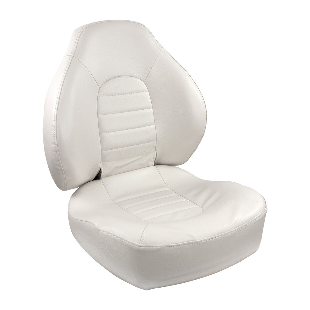 Springfield Marine, Springfield Fish Pro Mid Back Folding Seat - White