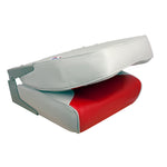 Springfield Marine, Springfield High Back Multi-Color Folding Seat - Red/Grey