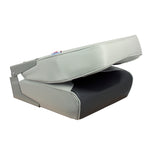 Springfield Marine, Springfield High Back Multi-Color Folding Seat - Grey/Charcoal