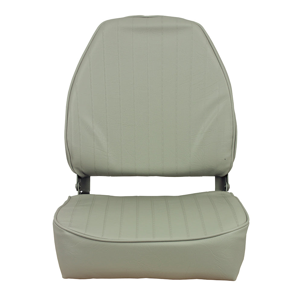 Springfield Marine, Springfield High Back Folding Seat - Grey