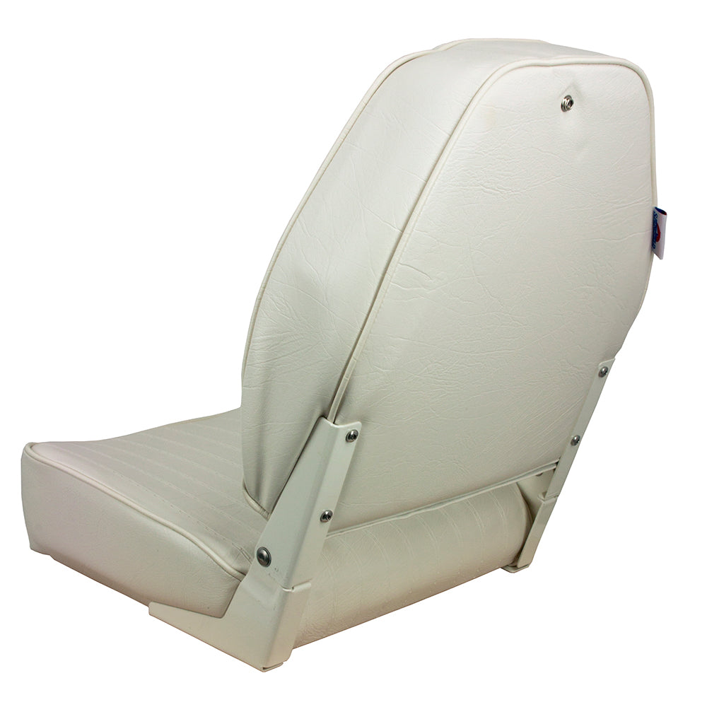 Springfield Marine, Springfield High Back Folding Seat - White