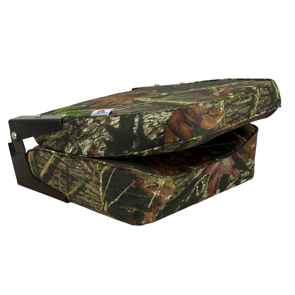 Springfield Marine, Springfield High Back Folding Seat - Mossy Oak Break-Up