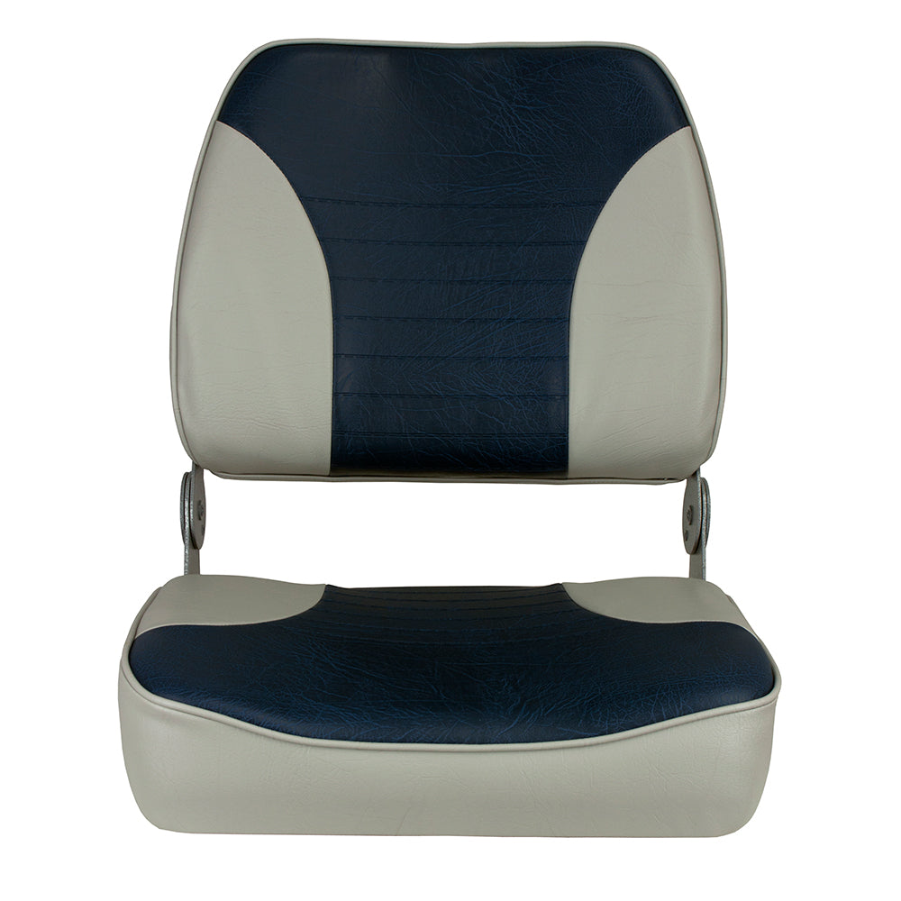 Springfield Marine, Springfield XXL Folding Seat - Grey/Blue