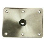 Springfield Marine, Springfield KingPin™ 6" x 8" - Stainless Steel - Rectangular Base (Standard)