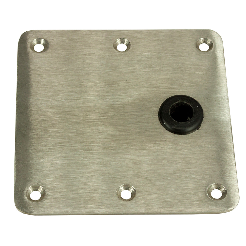 Springfield Marine, Springfield KingPin™ 7" x 7" Offset - Stainless Steel - Square Base (Standard)