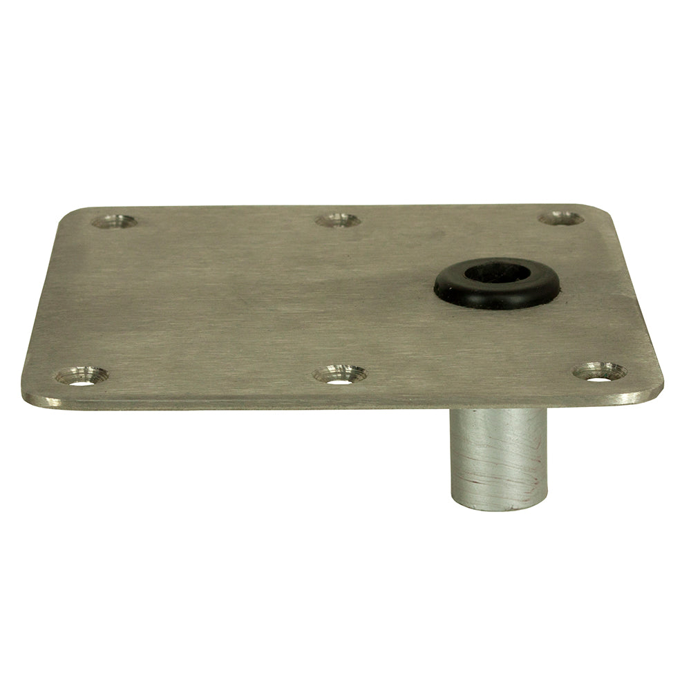 Springfield Marine, Springfield KingPin™ 7" x 7" Offset - Stainless Steel - Square Base (Standard)