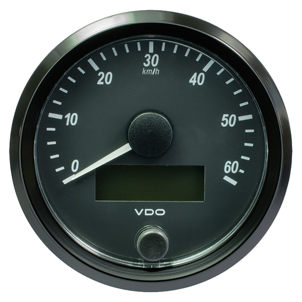 VDO, VDP SingleViu 80mm (3-1/8") Speedometer - 60 KM/H