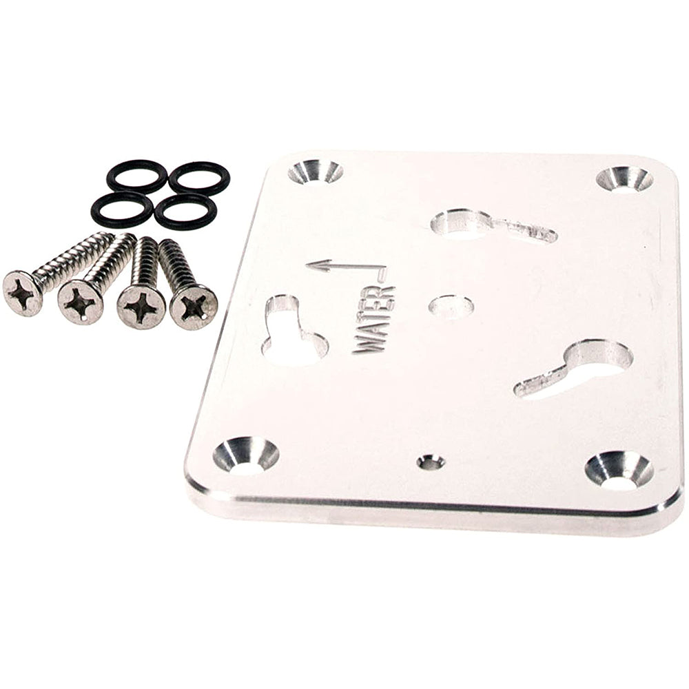 Panther Products, Panther Spare Bow Mount Base Kit - Clear - Anodized