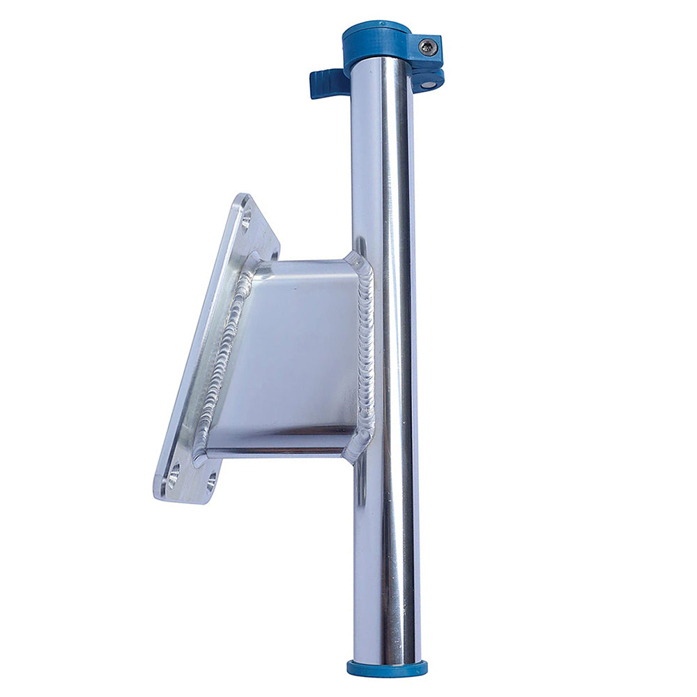 Panther Products, Panther 5" Set Back Transom Mount Bracket - Clear - Anodized