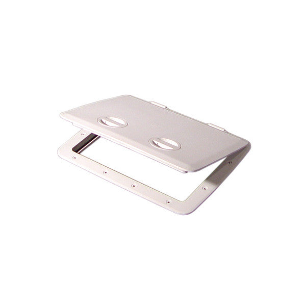 Tempress Cam Hatch w/o Lock - White, 17"