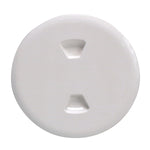 Beckson Marine, Beckson 5" Twist-Out Deck Plate, White