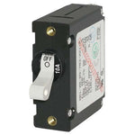 Blue Seas, Blue Sea A Series White Toggle Circuit Breaker, 10 Amps