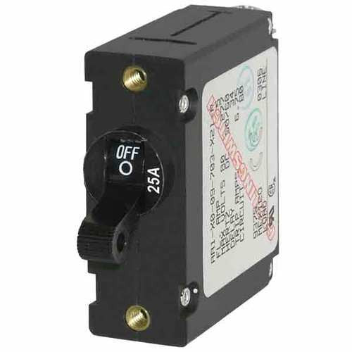 Blue Seas, Blue Sea A Series Toggle Circuit Breaker, 25 Amps