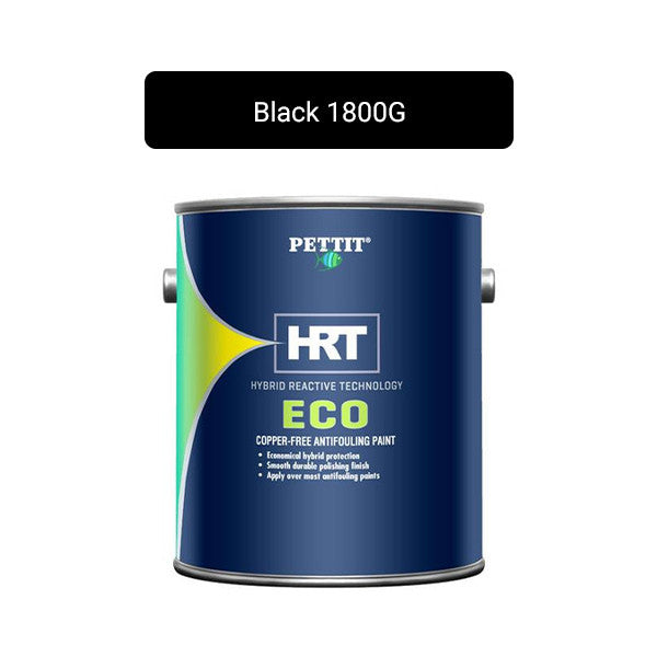 Pettit Paint, Pettit ECO HRT Copper-Free Bottom Paint, Black