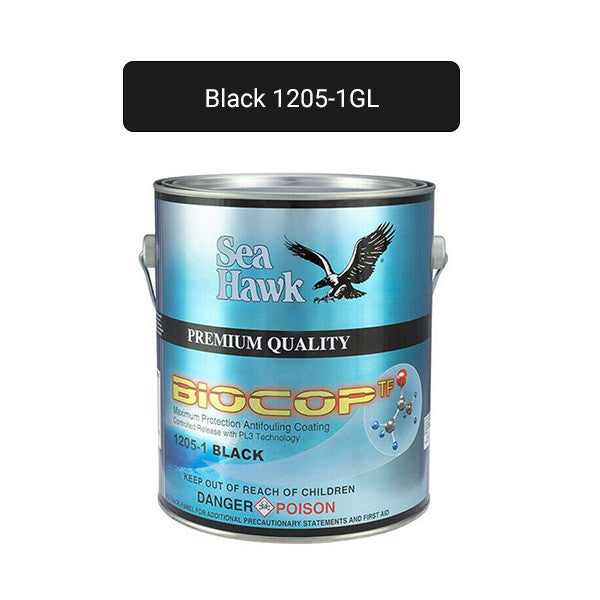 Sea Hawk Biocop TF Bottom Paint, 1205-1/GL