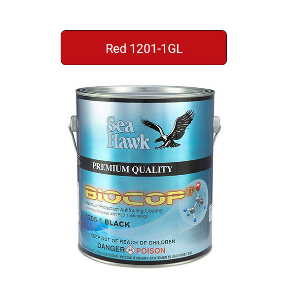 Sea Hawk Biocop TF Bottom Paint, 1201-1/GL