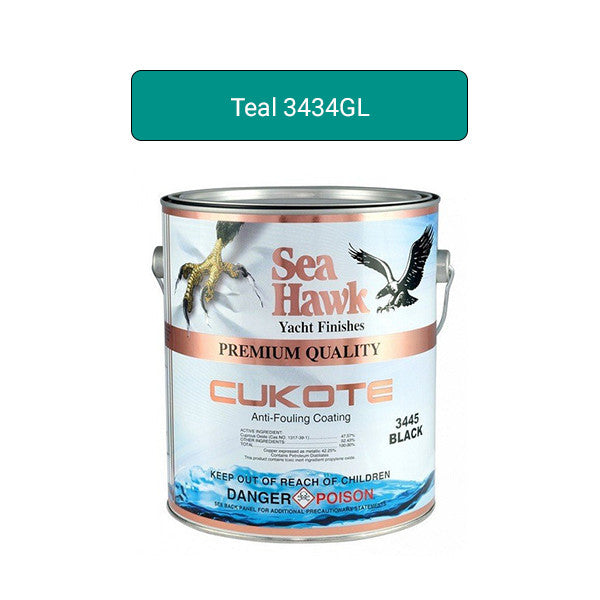 Sea Hawk Cukote Bottom Paint, 3434/GL