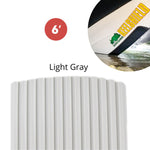 Keel Shield Gator Guard, KeelShield Self Adhesive Hull Protector, 6' Keel Guard, Light Gray