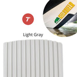 Keel Shield Gator Guard, KeelShield Self Adhesive Hull Protector, 7' Keel Guard, Light Gray