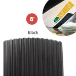 Keel Shield Gator Guard, KeelShield Self Adhesive Hull Protector, 8' Keel Guard, Black