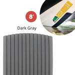Keel Shield Gator Guard, KeelShield Self Adhesive Hull Protector, 8' Keel Guard, Gray