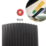 Keel Shield Gator Guard, KeelShield Self Adhesive Hull Protector, 9' Keel Guard, Black