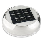 Marinco Stainless Steel Day/Night Solar Vent, 4"