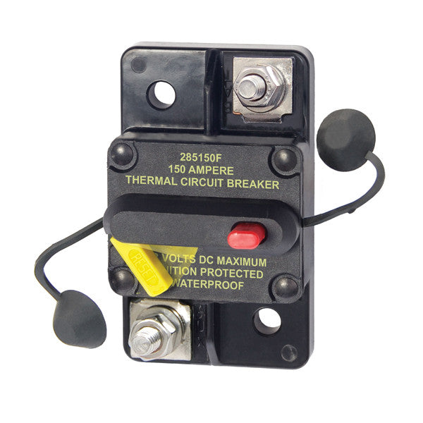 Blue Seas, Blue Sea 285 Series Surface Mount Circuit Breaker, 150 Amps