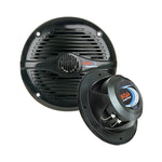 Boss Audio 5.25" Round 2-Way Marine Speakers, Black