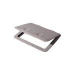 Tempress Cam Hatch w/o Lock - Dark Grey, 13" x 17"