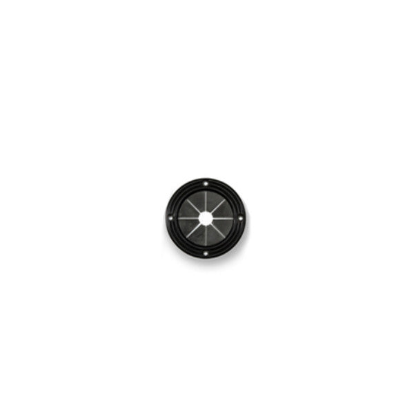 Whitecap Industries, Whitecap Black Rubber Utility Grommet (Pair), 3-3/8" O.D.