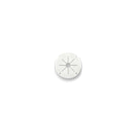 Whitecap Industries, Whitecap White Rubber Utility Grommet (Pair), 3-3/8" O.D.
