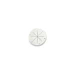 Whitecap Industries, Whitecap White Rubber Utility Grommet (Pair), 4" O.D.
