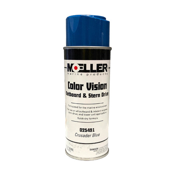 Moeller Marine, Moeller Color Vision Outboard & Sterndrive Engine Paint, Blue