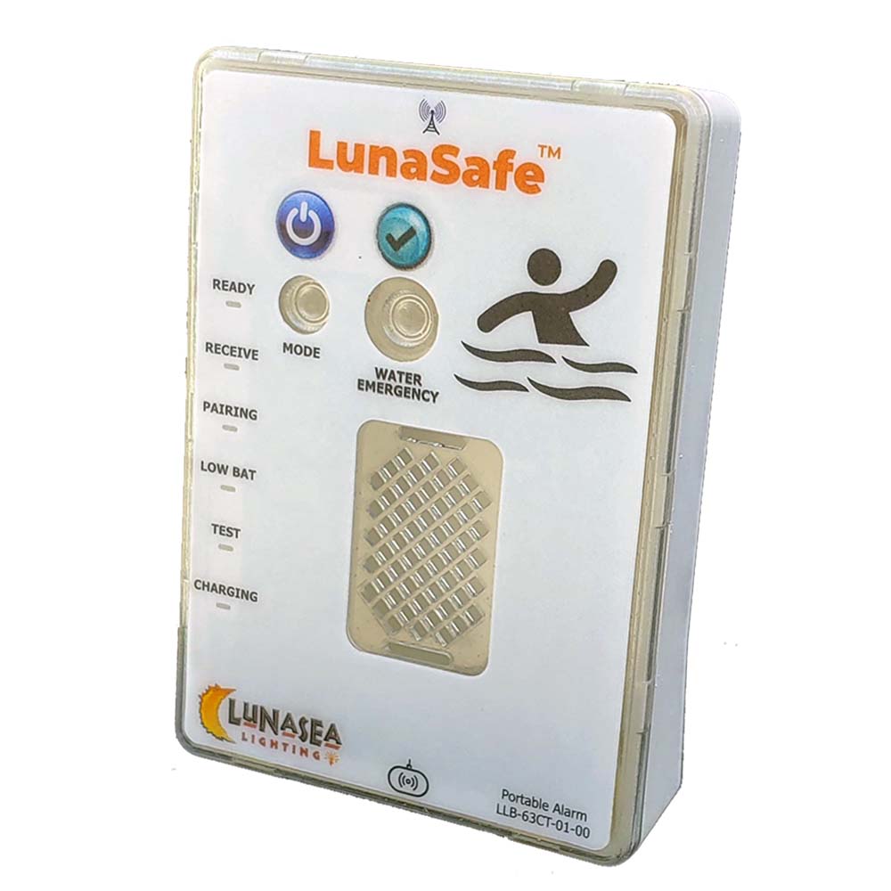 Lunasea Lighting, Lunasea Controller f/Audible Alarm Receiver w/Strobe Qi Rechargeable