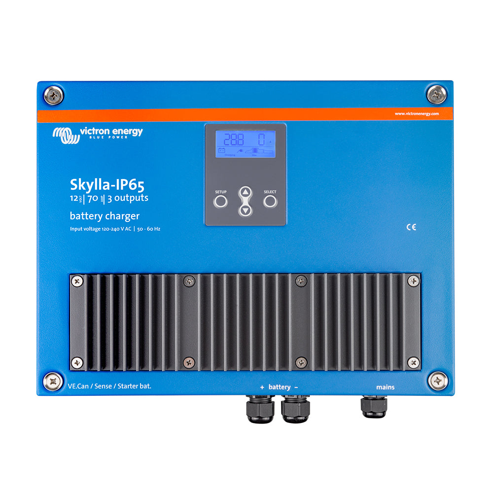 Victron Energy, Victron Skylla-IP65 12/70 3-Bank 120-240VAC Battery Charger