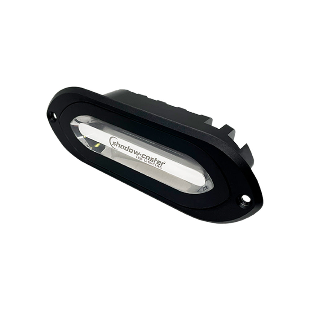 Shadow-Caster LED Lighting, Shadow-Caster SCM-SL Series Flush Mount Spreader Light -Black Housing - Full-Color
