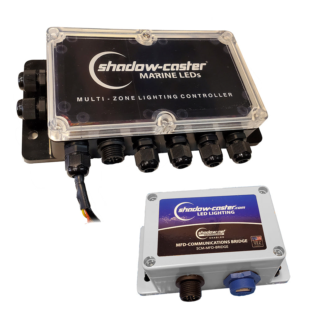 Shadow-Caster LED Lighting, Shadow-Caster Ethernet Communications Bridge & Multi-Zone Controller Kit