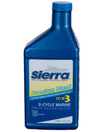 Sierra Premium TC-W3 2-Stroke Marine Oil, Pint
