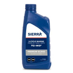 Sierra Premium TC-W3 2-Stroke Marine Oil, Quart