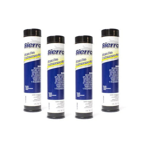 Sierra Pro Performance Spline Grease, 3 oz. Cartridge (4 Pack)
